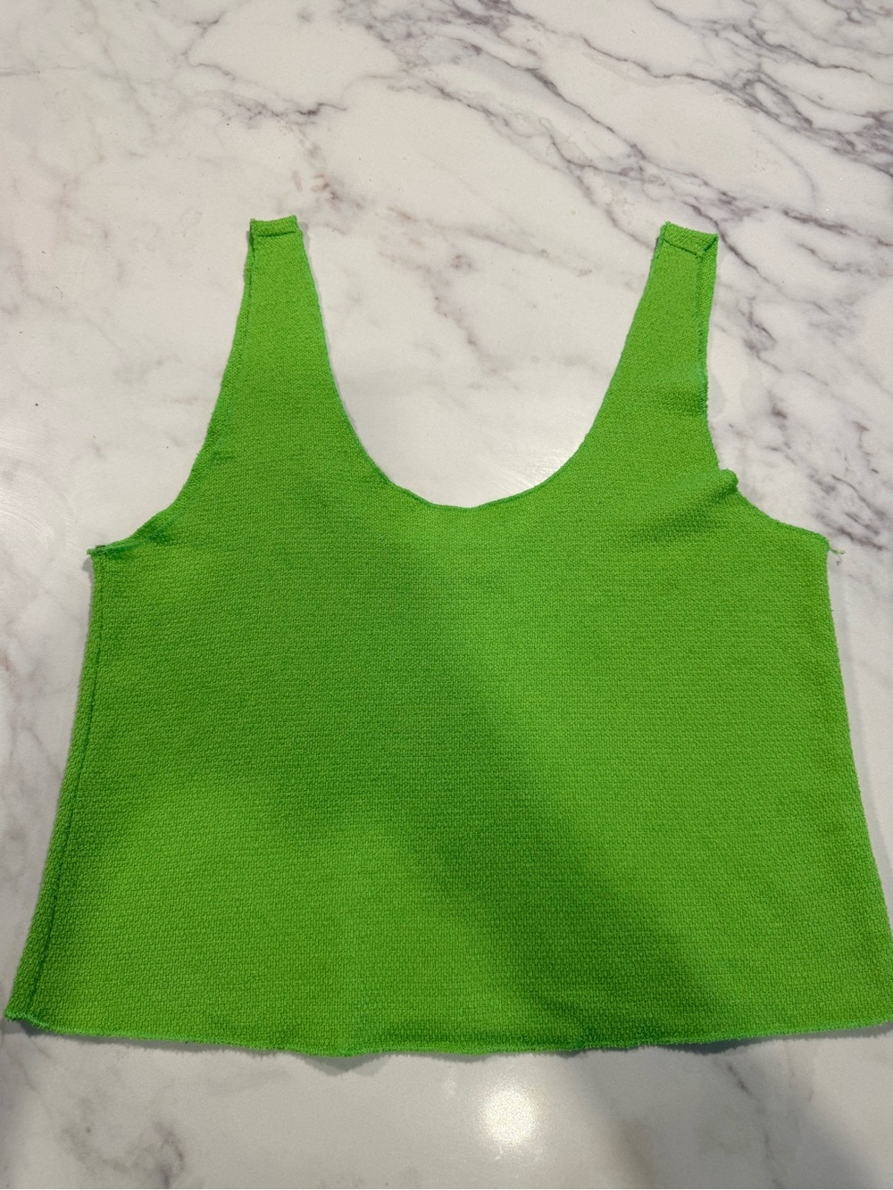 Zara green tank, summer shirt